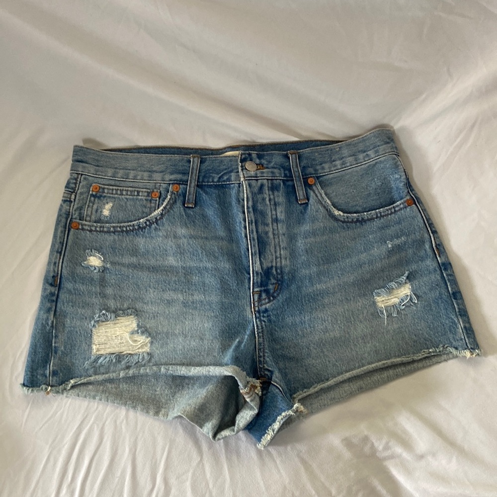 Madewell relaxed denim shorts